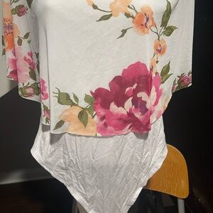 White flower Bodysuit